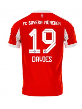 Bayern Munich Alphonso Davies #19 Replika Hemmakläder 2025-26 Kortärmad